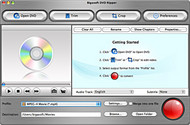 Bigasoft DVD Ripper for Mac screenshot